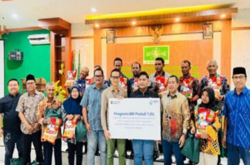 Wujud TJSL, BRI Sidoarjo Gandeng Yayasan Kamil Peduli Salurkan 2.000 Paket Sembako